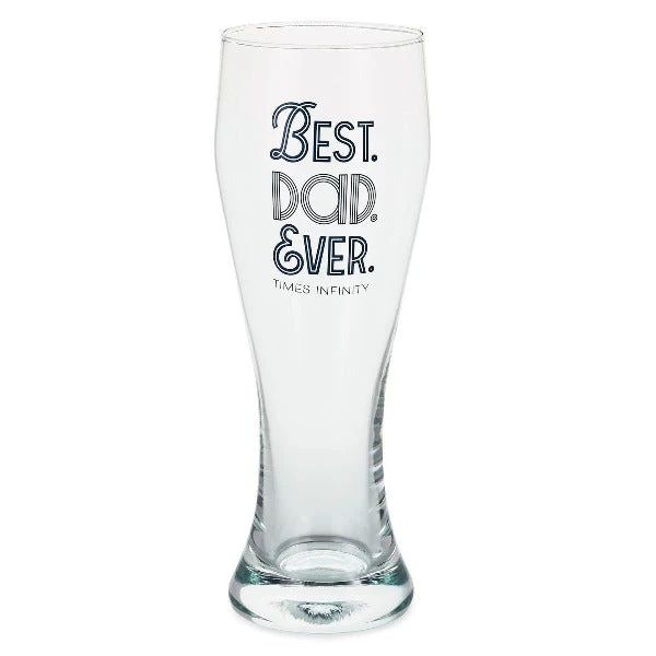Hallmark Best Dad Ever Pilsner Glass, 19.27 Oz. 1 Hallmark Best Dad Ever Pilsner Glass, 19.27 Oz.
