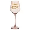 Hallmark Moms Just Wanna Have Fun Wine Glass, 19.27 Oz.