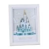 Hallmark Walt Disney World 50th Anniversary Castle Papercraft Framed Art, 8.88x10.5