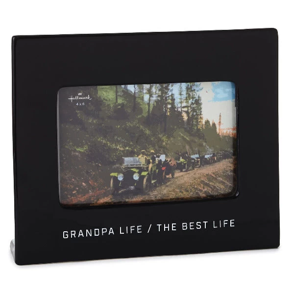 Hallmark Grandpa Life Ceramic Picture Frame, 4x6 1 Hallmark Grandpa Life Ceramic Picture Frame, 4x6