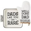Hallmark Grilling Dad Oven Mitt And Platter Gift Set