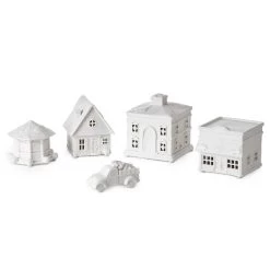 Hallmark Channel Musical Christmas Village With Light, Set Of 5 -Hallmark Homeware 0001HKC2266