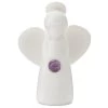 Hallmark Amethyst Angel Of Inspiration Mini Angel Figurine, 2"