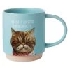 Hallmark Judgmental Cat Funny Mug, 16 Oz