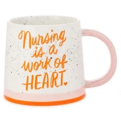 Hallmark Nursing Is A Work Of Heart Mug, 18 Oz.
