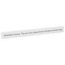 Hallmark Grandma Definition Wood Quote Sign, 23.5x2