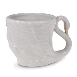 Hallmark Swan Sculpted Ceramic Mug, 16 Oz.