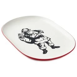 Hallmark Santa Christmas Serving Platter