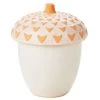 Hallmark Acorn Teakwood Ceramic Candle, 8 Oz.
