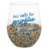 Hallmark Sprinkle Dip Wine Glass, 16 Oz.