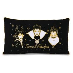 Hallmark Disney Villains Fierce And Fabulous Pillow, 21x12