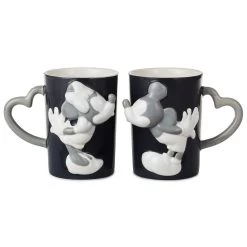 Hallmark Disney Mickey And Minnie Kissyface Mugs, Set Of 2